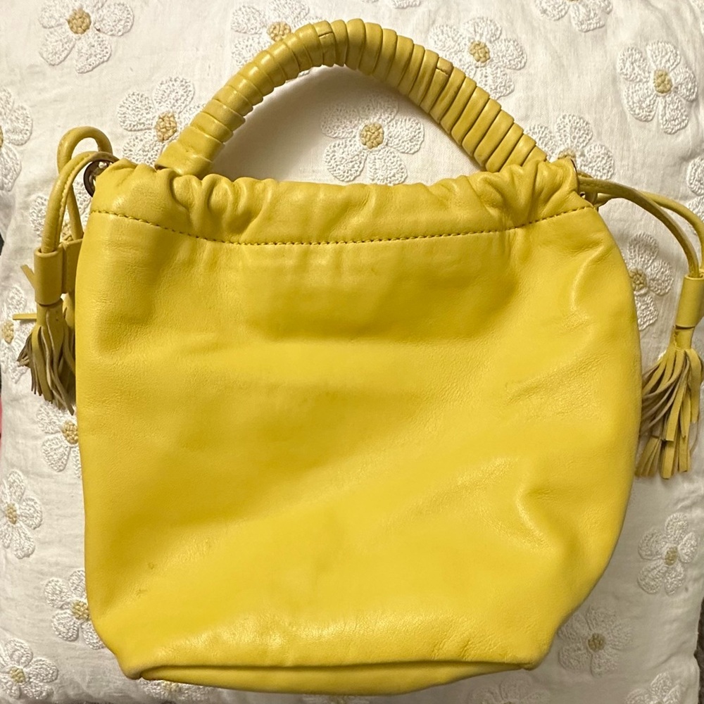 Cleobella purse in chartruse